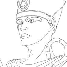 220x220 Pharaoh Coloring Pages