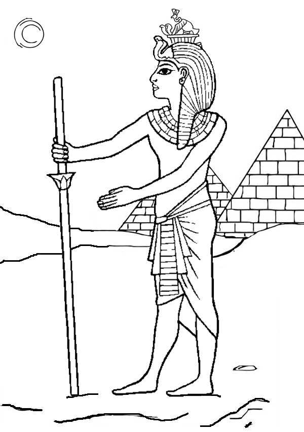 600x850 Pharaoh Coloring Pages Pharaoh Coloring Pages Funycoloring