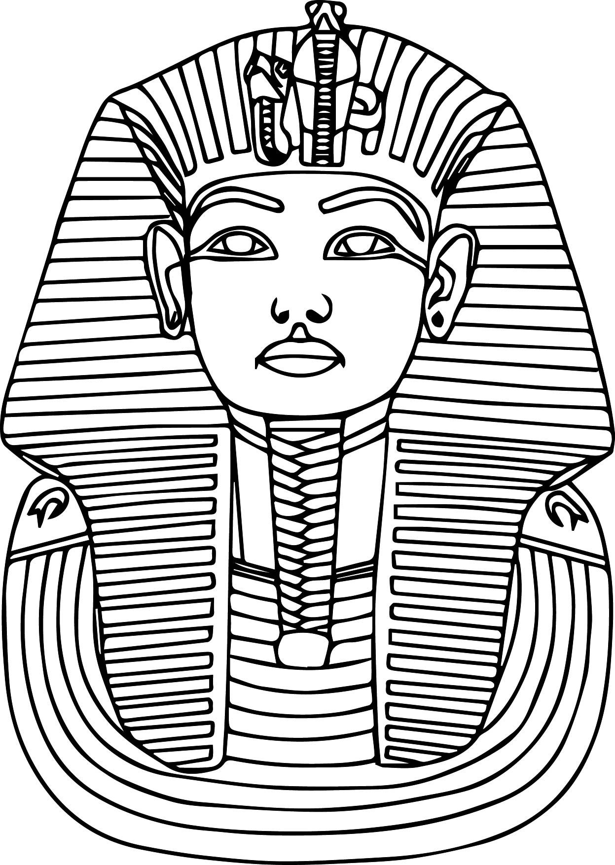 1247x1755 Printable Ancient Egypt Pharaoh Coloring Pages Ancient Egypt