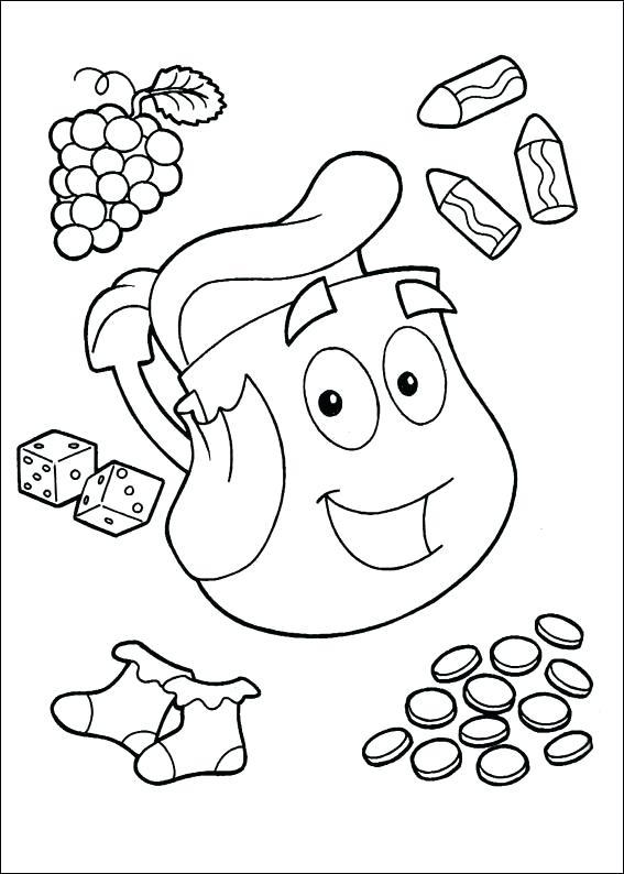 567x794 Dora Halloween Coloring Pages Love Nick Jr Coloring Pages