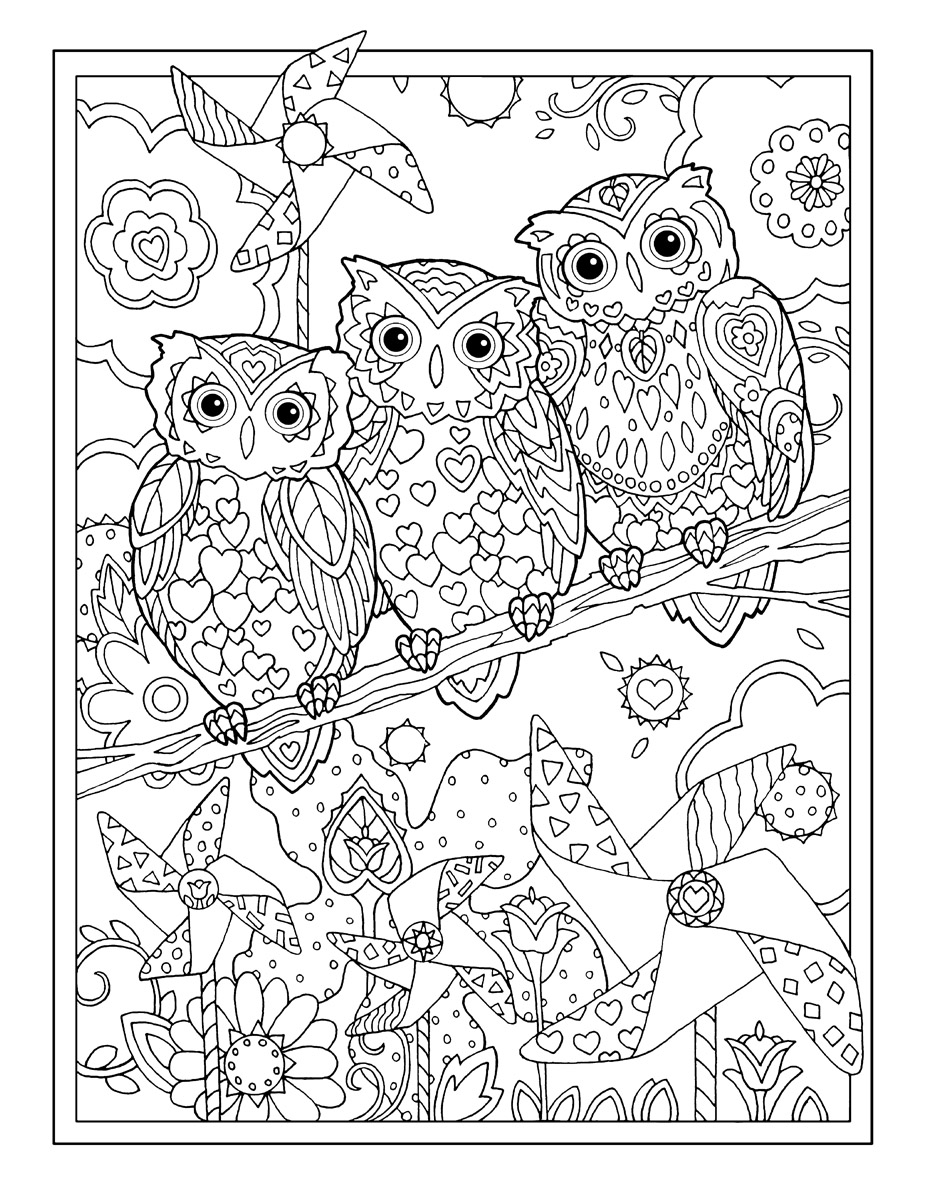 927x1200 Owls Marjorie Sarnat Design Amp Illustration
