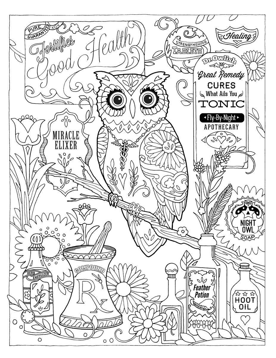 927x1200 Icolor Owls Pharmacy Icolor Owls Pharmacy, Owl