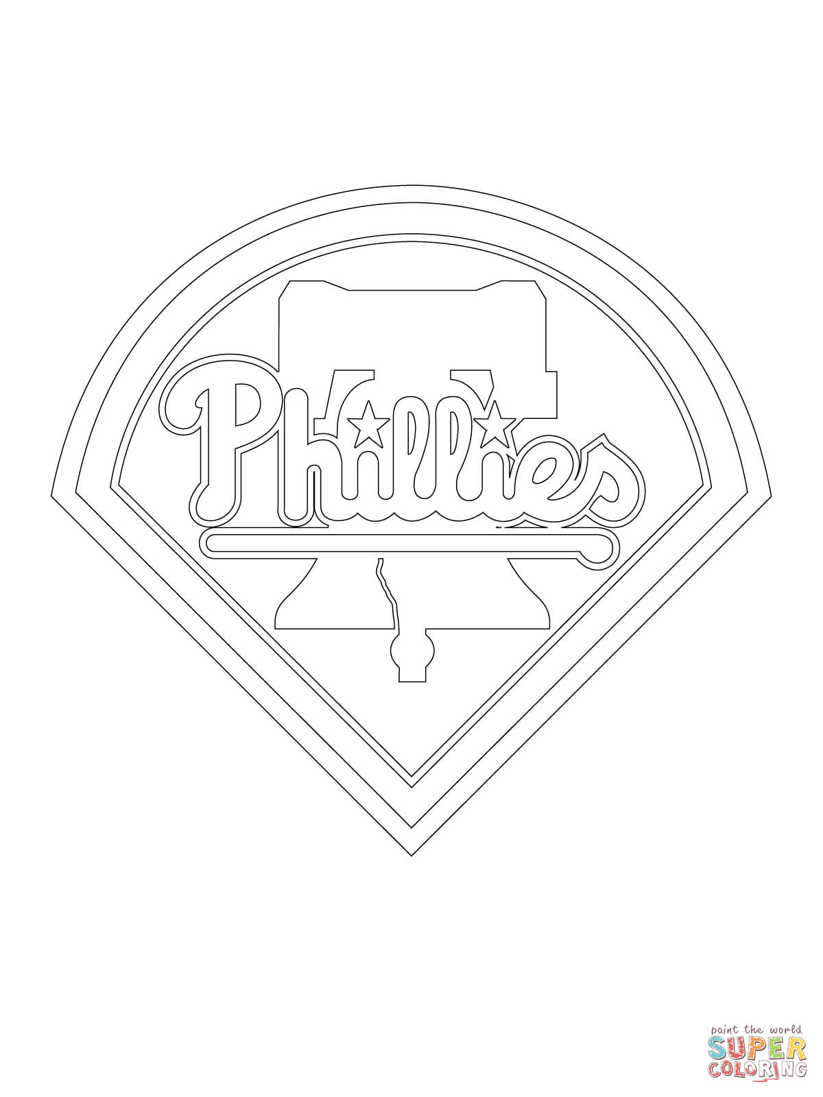 1200x1600 Philadelphia Phillies Coloring Pages