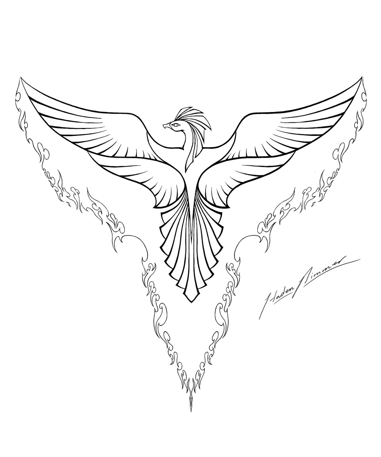 1280x1536 Inspiration Coloring Pages Phoenix Bird