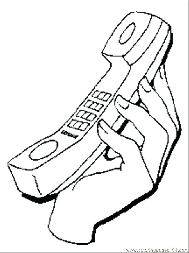 650x869 Phone Coloring Pages To Download And Print For Free Cheerleading