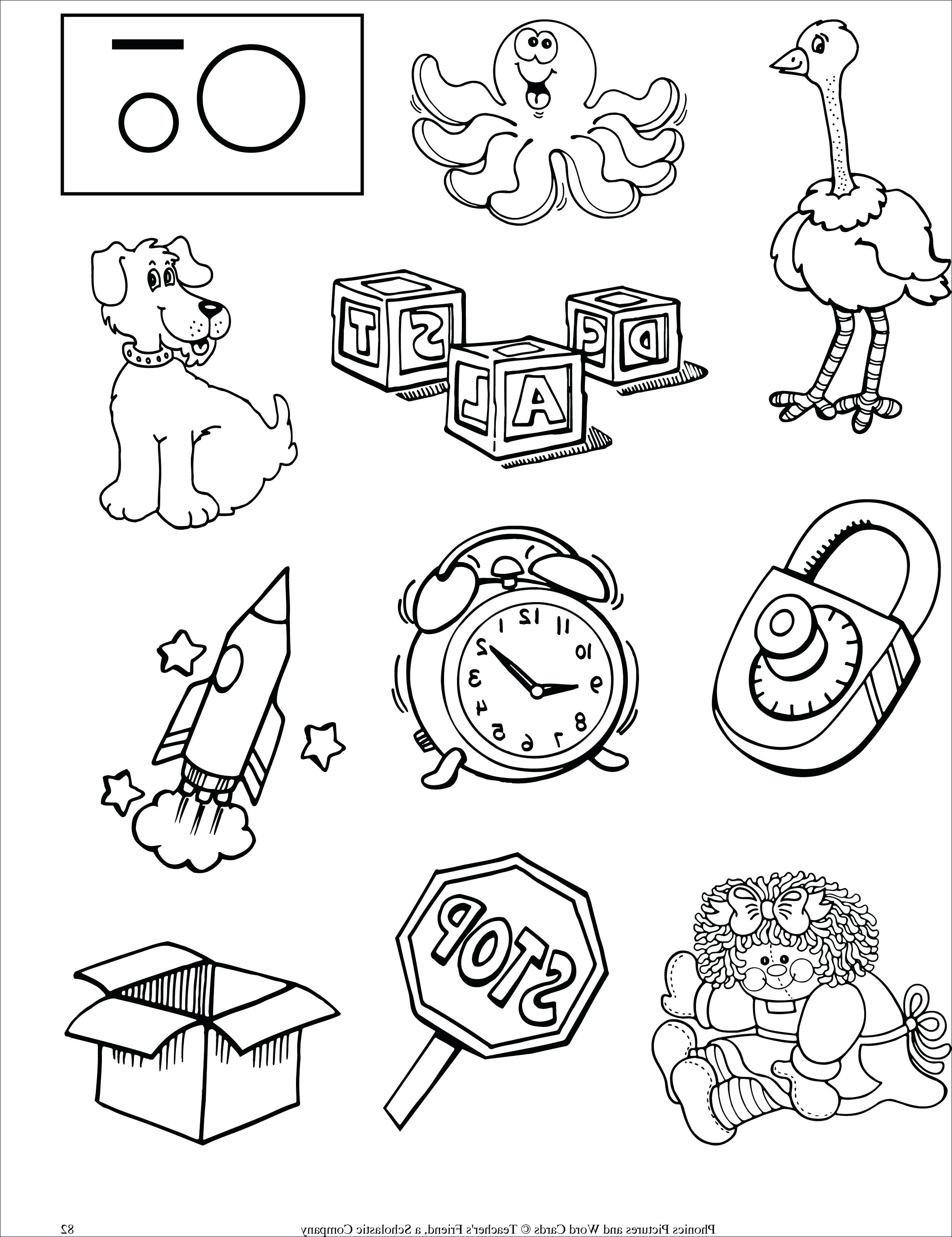 2354x3059 Phonics Coloring Pages Discover All