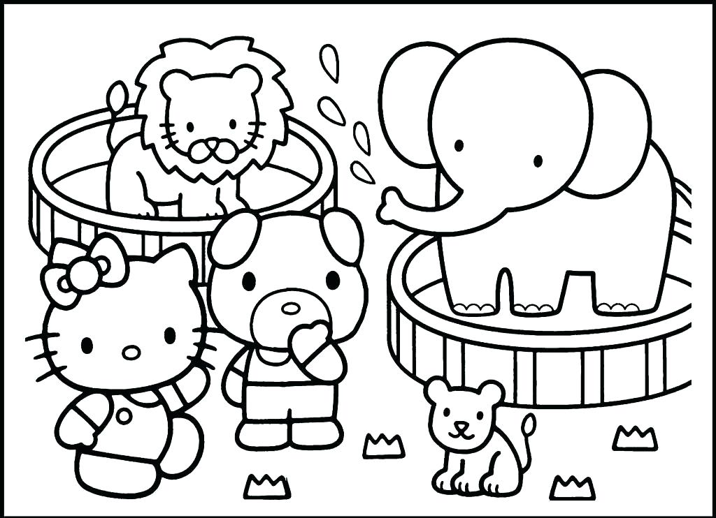 1024x742 Zoo Coloring Page Zoo Phonics Coloring Pages