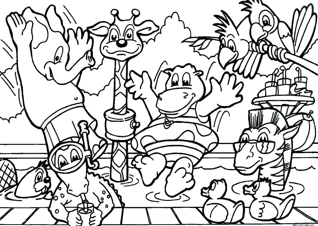 1024x729 Zoo Coloring Zoo Phonics Coloring Sheets