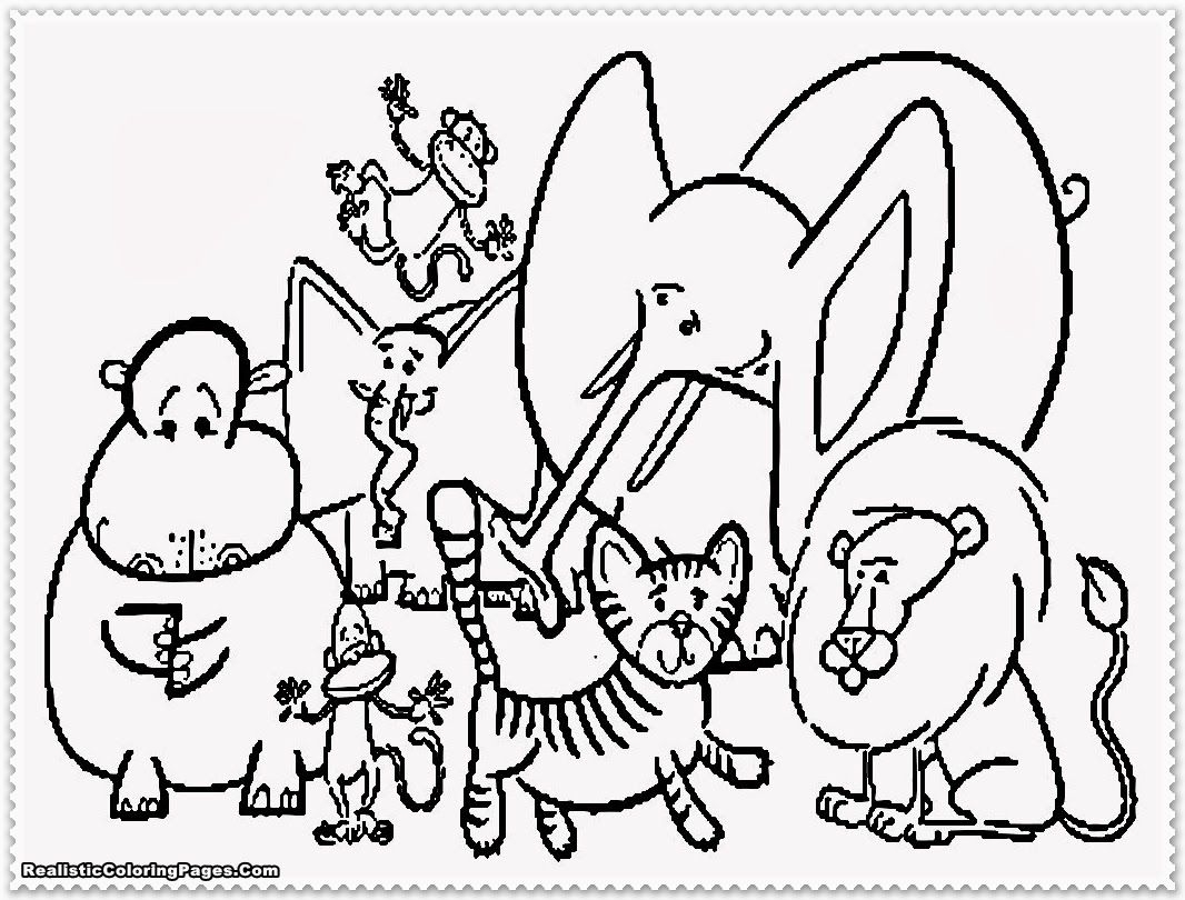 1066x810 Phonics Coloring Pages Zoo Page Vancoloring Arilitv Phoenix