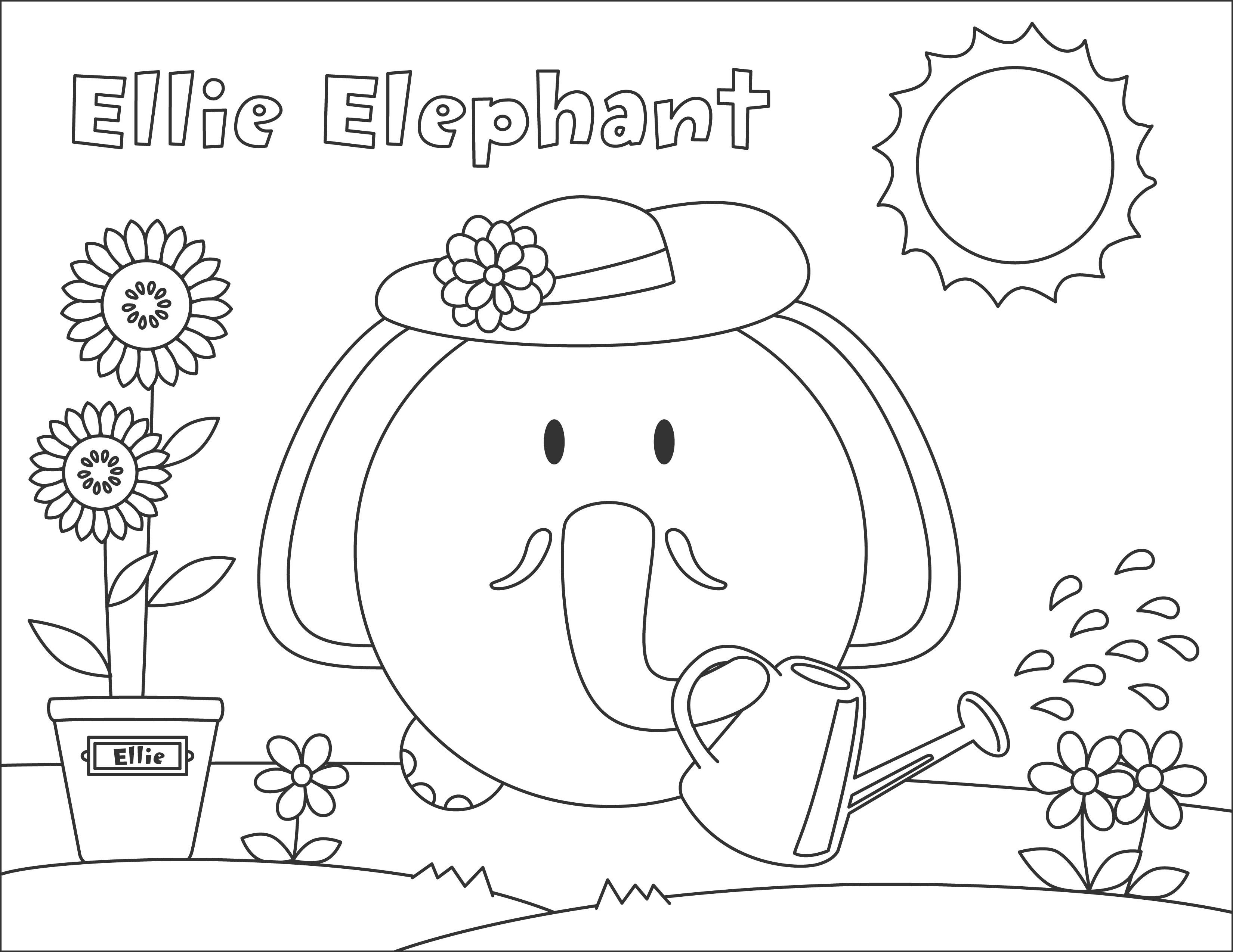 3300x2550 Ellie Elephant