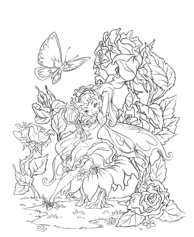 736x898 212 Best Fairy Coloring Sheets Images On Coloring