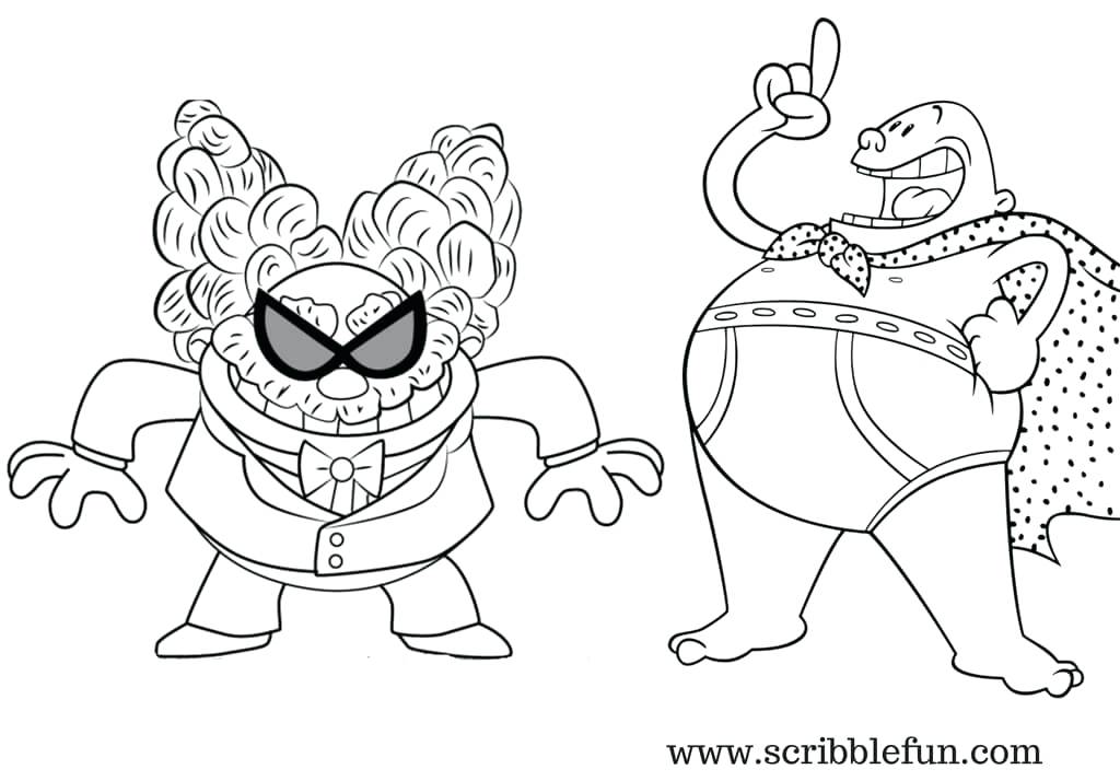1024x714 Coloring Pages From Photos And Captain Underpants Coloring Pages