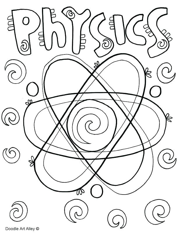 Physical Science Coloring Pages