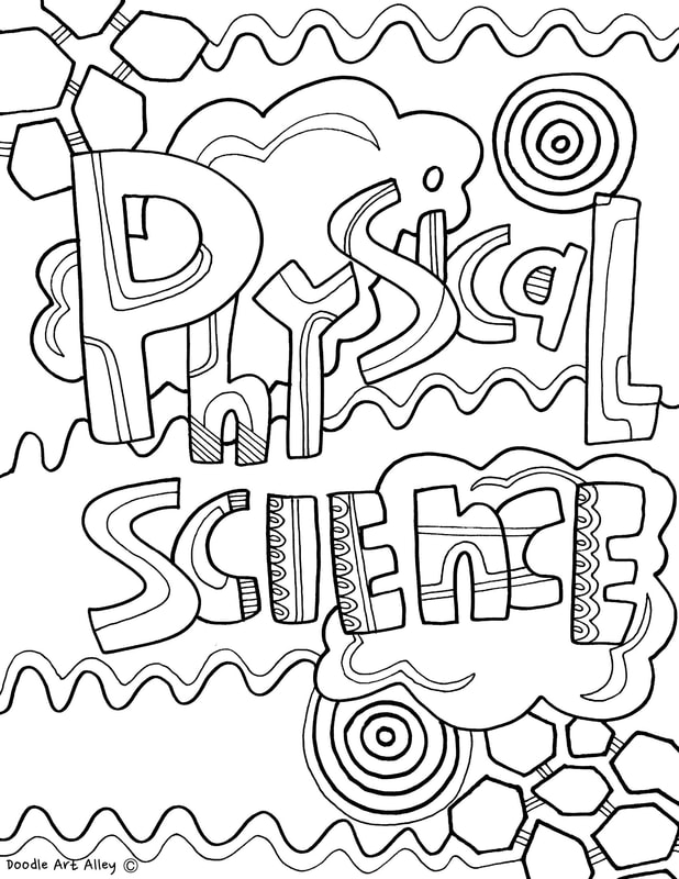 618x800 Physical Science Coloring Pages