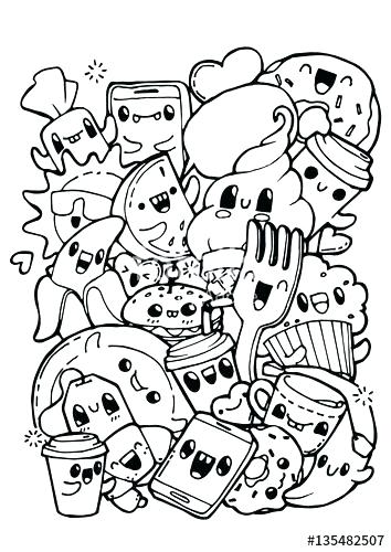 354x500 Doodle Art Coloring Pages Physics Coloring Page Doodle Art Alley