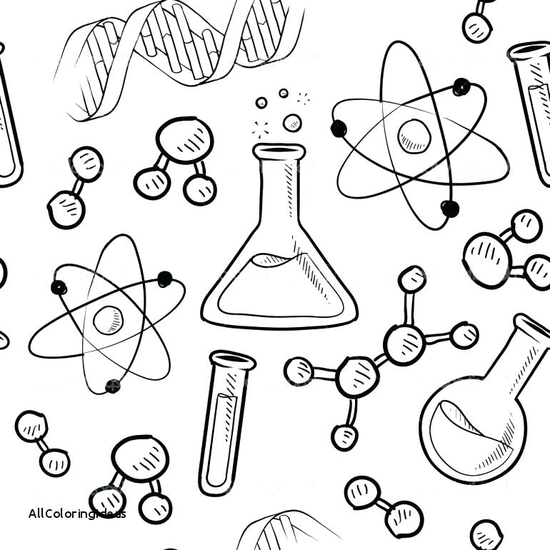 770x770 Science Coloring Physics Good Science Coloring Pages