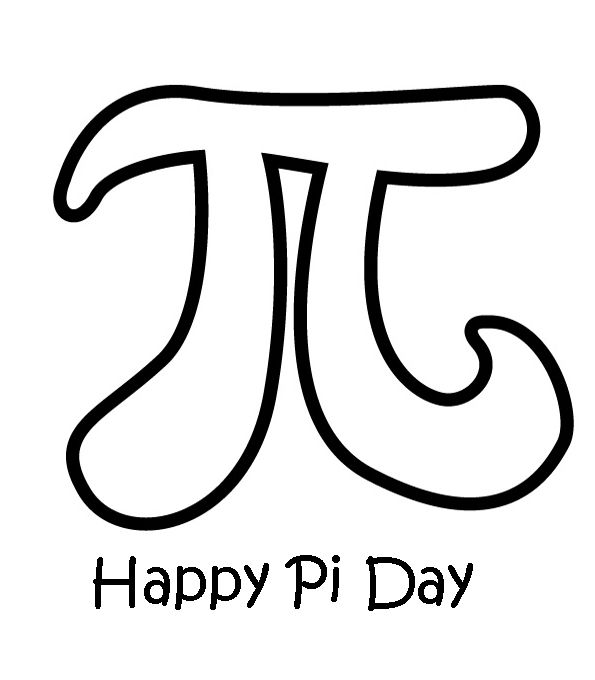 595x680 Free Pi Day Coloring Sheets