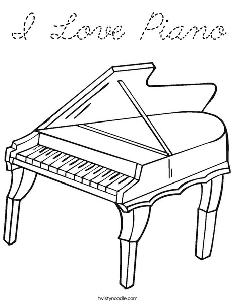 468x605 Grand Piano Coloring Page Mozart Grand Pianos