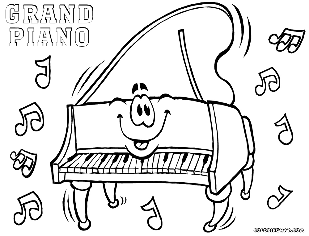 1000x765 Piano Coloring Pages Elegant Piano Coloring Pages Logo