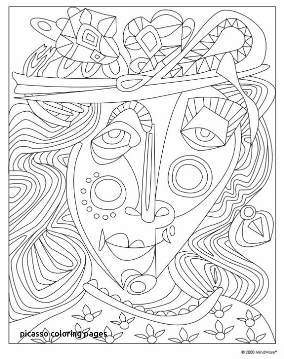 569x720 Picasso Coloring Pages