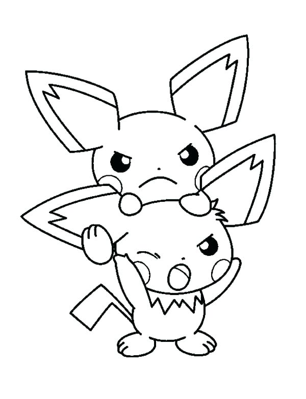 600x783 Pichu Coloring Pages Coloring Pages Bothered Coloring Page