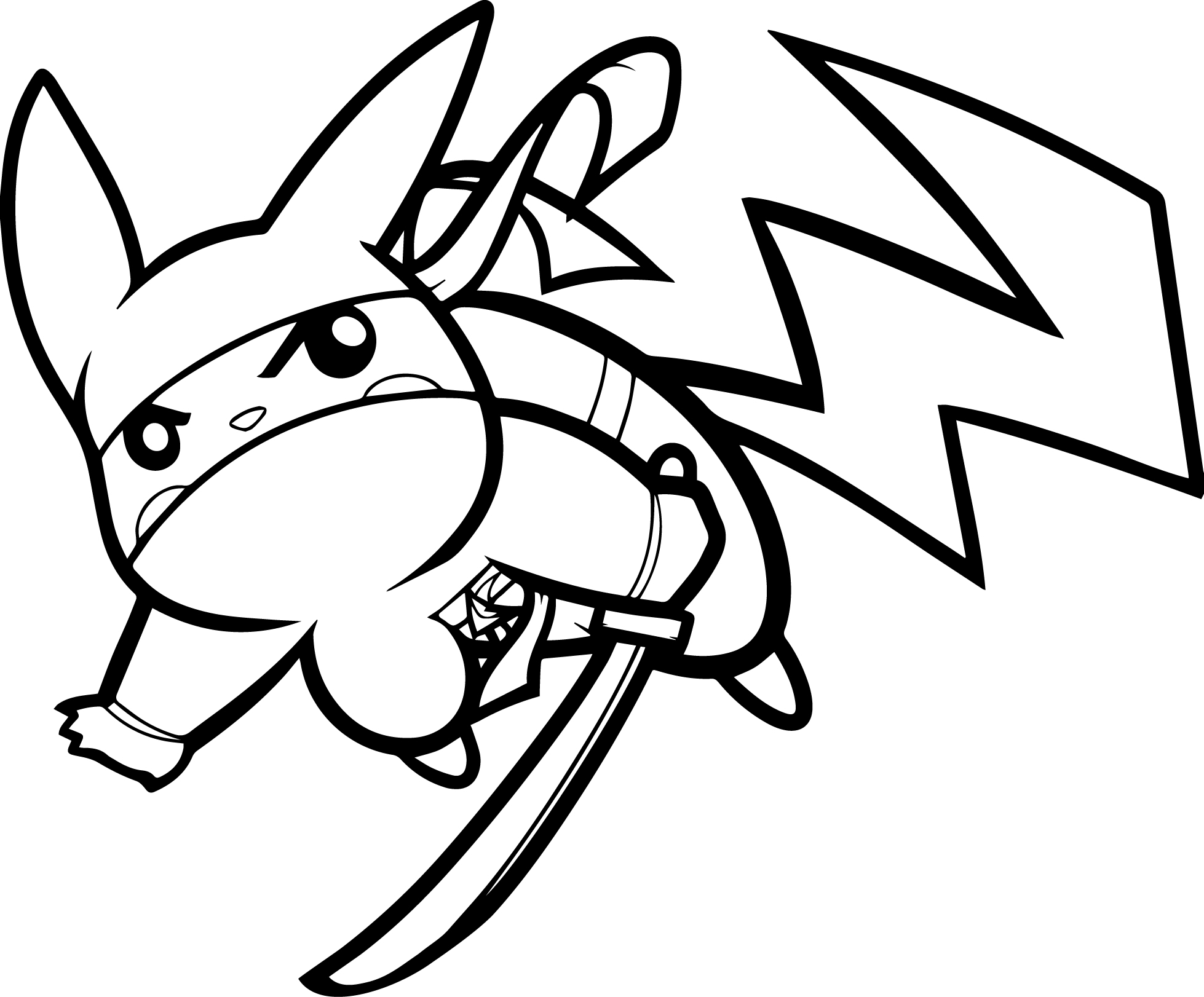 1958x1622 Pikachu Coloring Sheet Latest Raichu And In Pag And Pichu Coloring