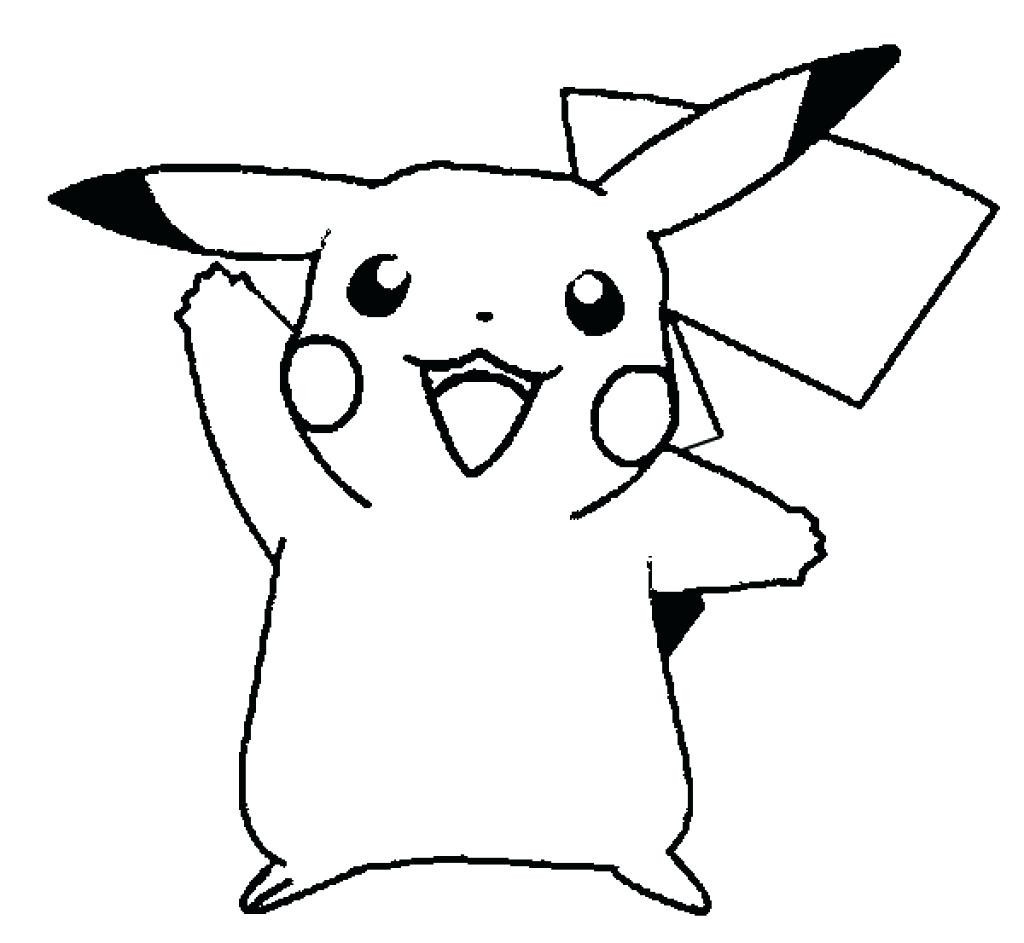 1024x943 Pichu Coloring Pages Fee Pikachu Pokemon Page Free Lively Cute