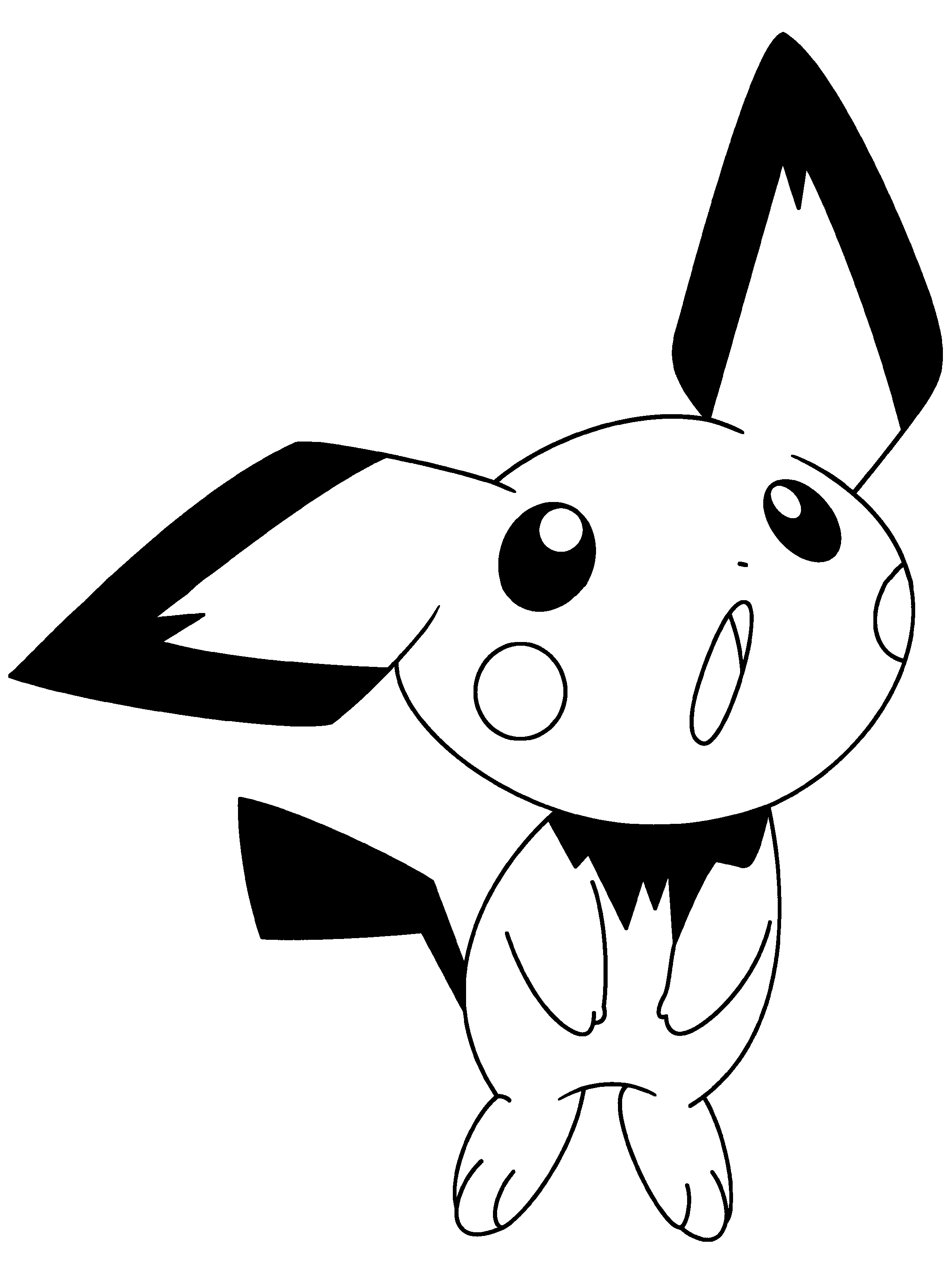 2300x3100 23 Pichu Coloring Pages Selection Free Coloring Pages