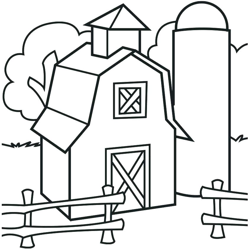 842x842 Fence Post Coloring Pages