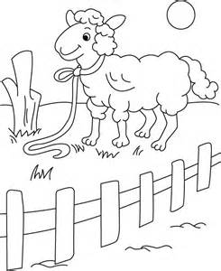 245x300 Young Boywooden Fence Colouring Pages, Fence Coloring Page