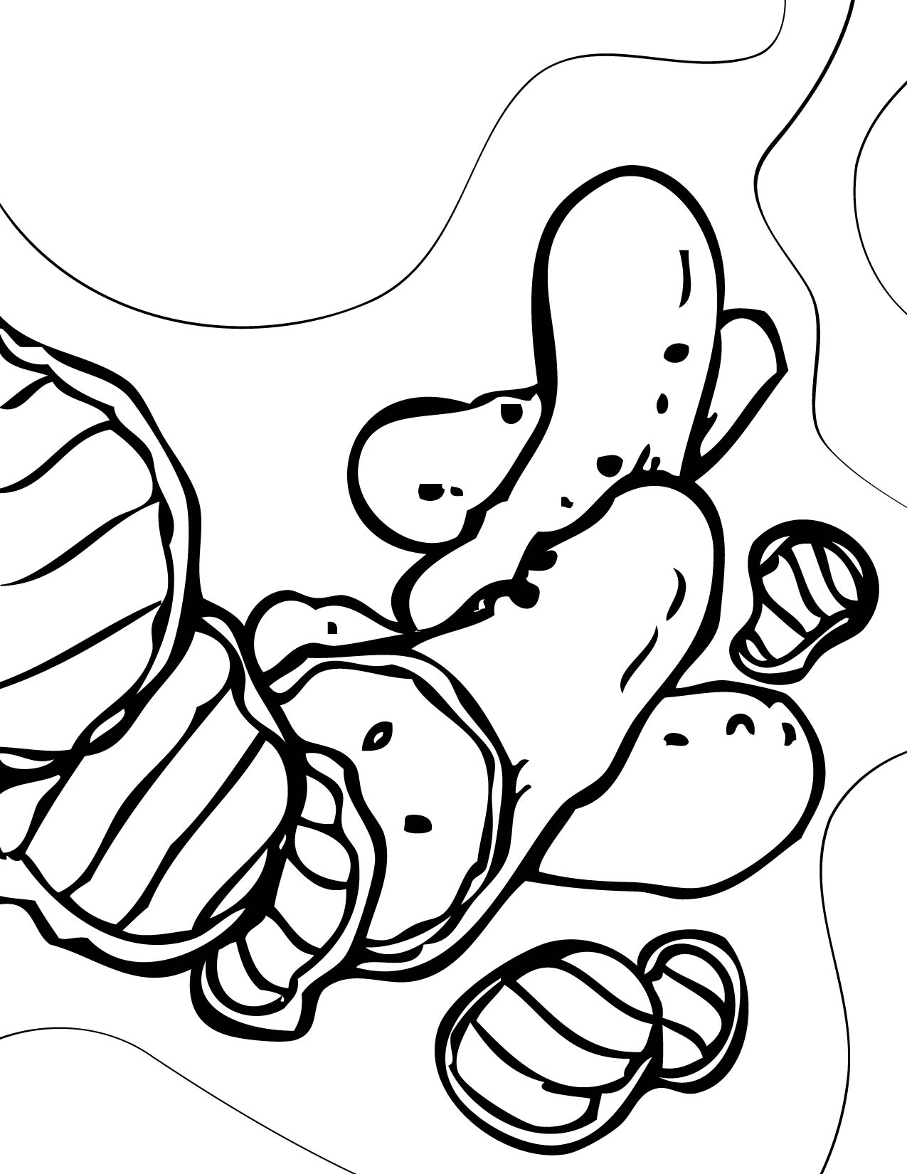 1275x1650 Pickles Coloring Page