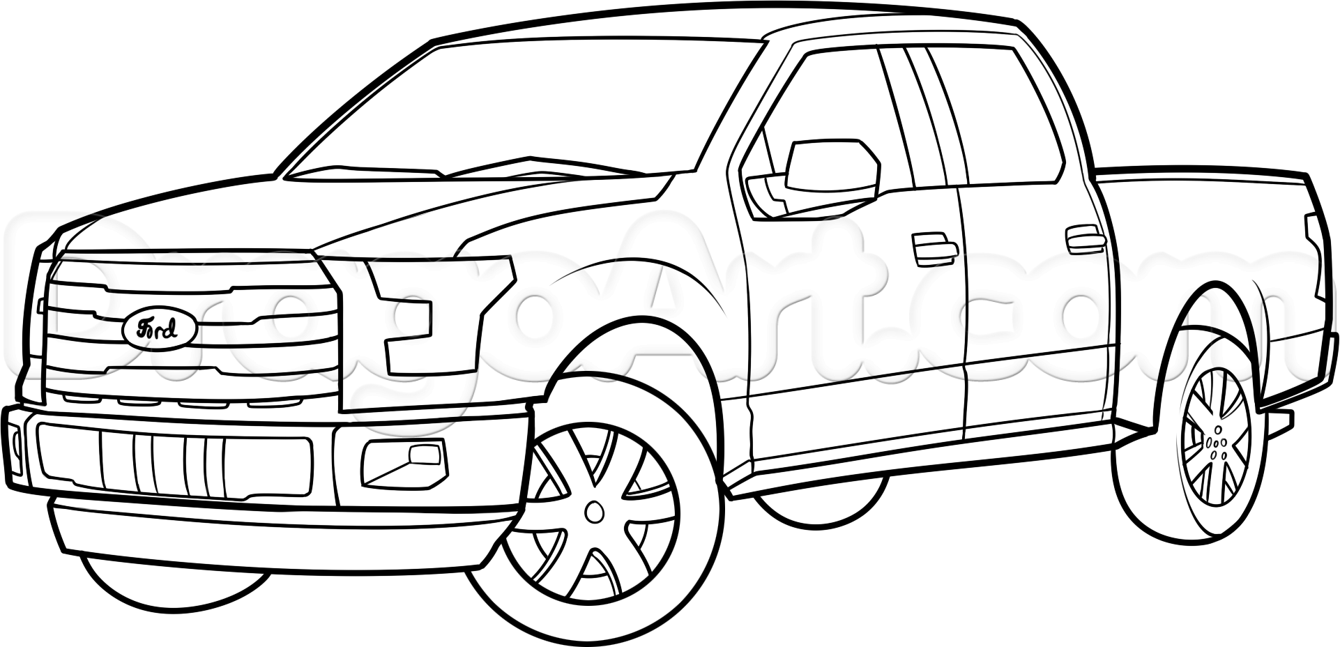 1922x928 Pickup Truck Coloring Pages Cool Ford