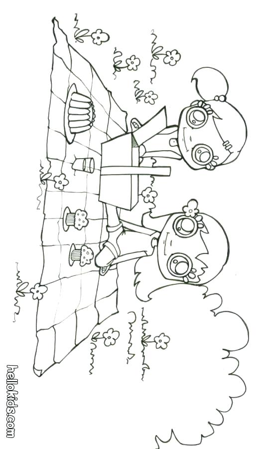 536x900 Pack Picnic Coloring Page Picnic Food Coloring Pages Free Pack