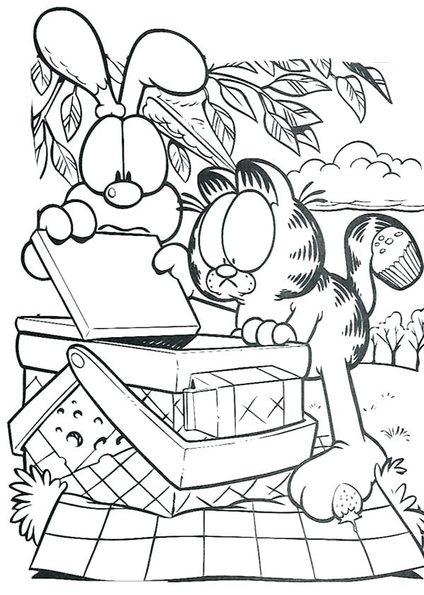 600x842 Basket Coloring Page And Open Picnic Basket Coloring Page Fruit