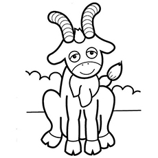 230x230 Top 25 Free Printable Goat Coloring Pages Online