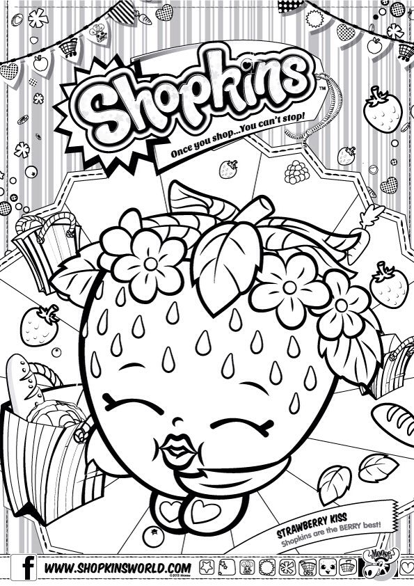 595x842 Shopkins Printable Coloring Pages 9 Best Shopkins Coloring Pages