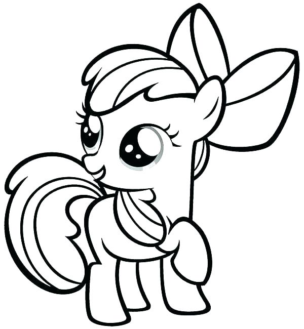 Pie Coloring Page