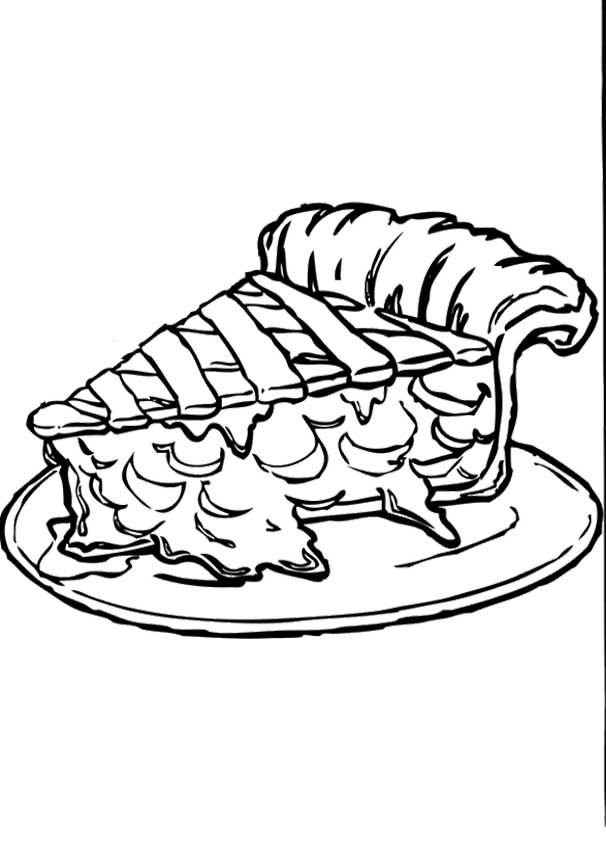 606x843 Apple Pie Coloring Pages Fall Coloring Pages Apple Pie