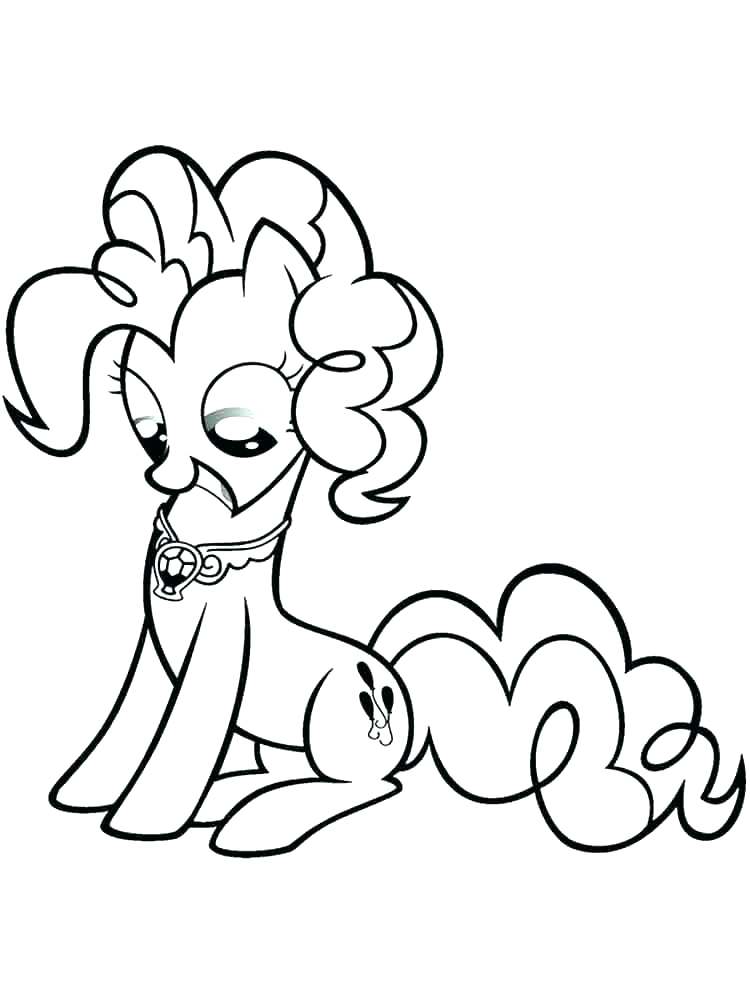 750x1000 Pinkie Pie Coloring Page