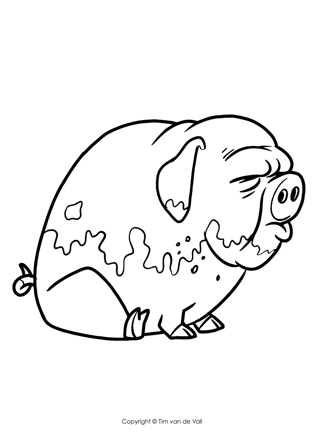 1125x1500 Three Little Pigs Coloring Pages The Three Little Pigs Story