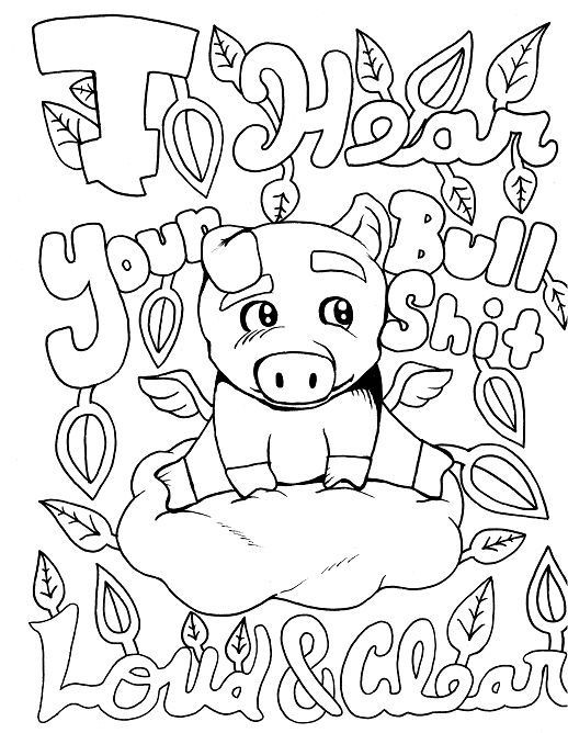 518x668 Pig Coloring Pages For Adults Inspirational Peppa Pig Coloring
