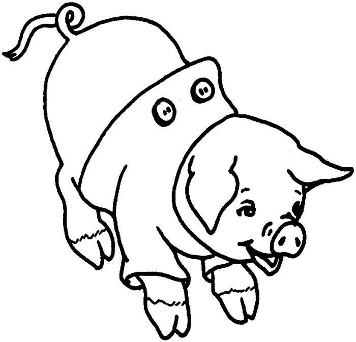 700x673 Pig Template
