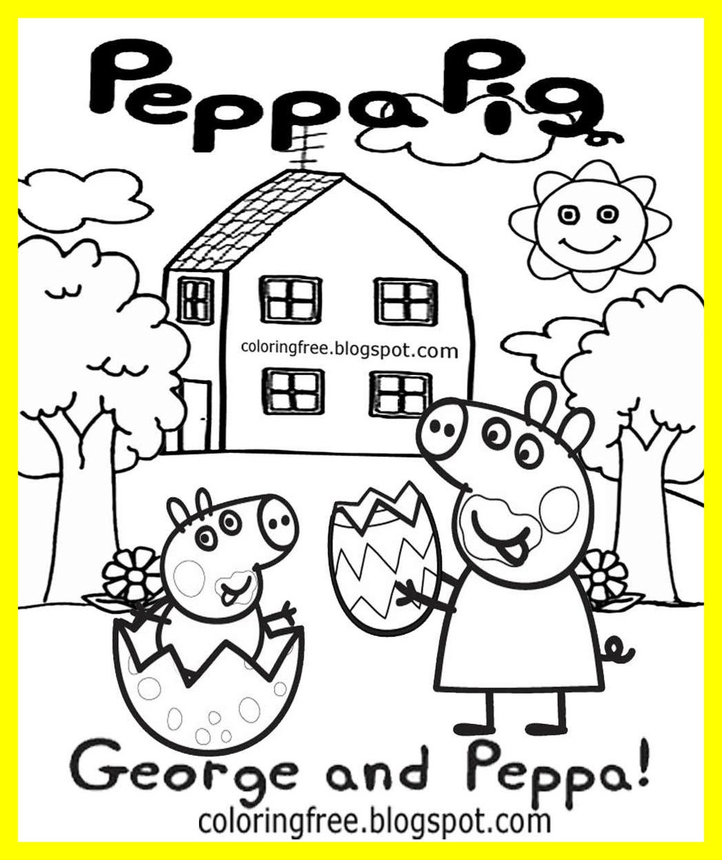 1052x1252 Shocking Cute Simple Drawing Ideas Cartoon Easter Egg George