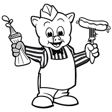 230x230 Top 10 Free Printable Three Little Pigs Coloring Pages Online