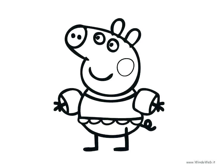 736x552 Pig Free Coloring Pages Printable Peppa Pig Free Printable Banner