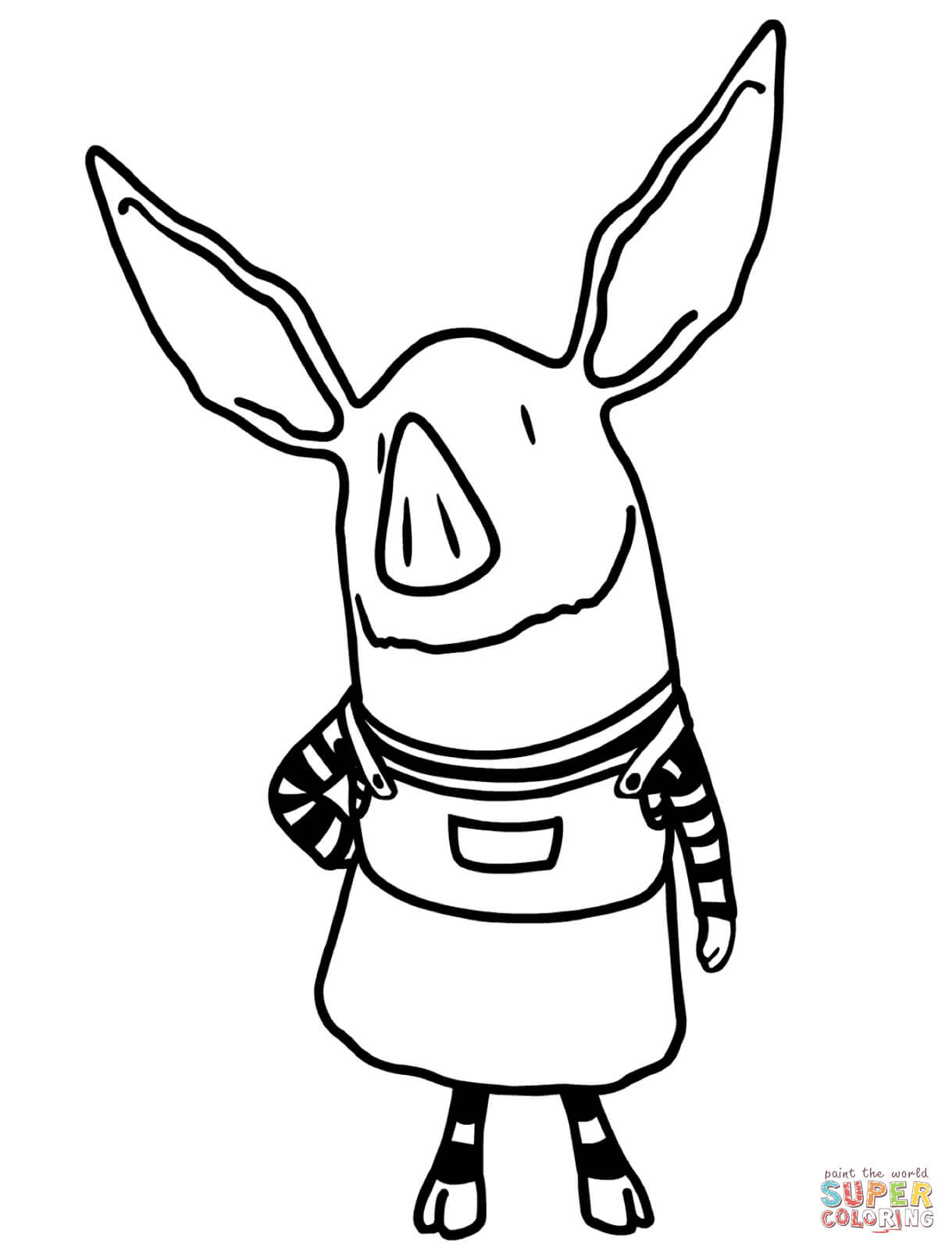 1219x1600 Coloring Pages Pigs 4914 Page Of Pig Face In Incredible
