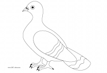 220x150 Exclusive Ideas Pigeon Coloring Pages And Duckling Presents Book