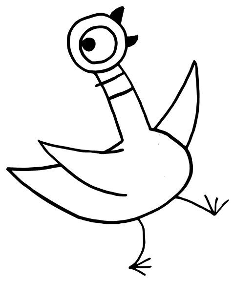 479x575 Mo Willems Pigeon Coloring Page Library Ideas Mo