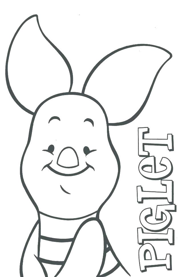 670x970 Peppa Pig Pictures To Print And Color Piglet Coloring Page Pages