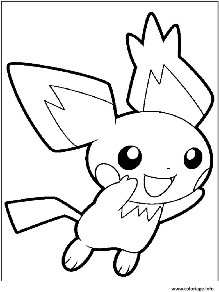 769x1024 Pichu Coloring Pages Great Contemporary Entry Level Resume Nice